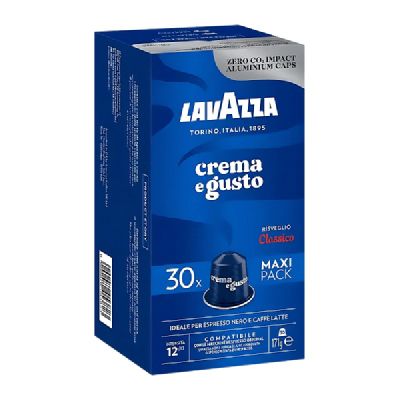 Кафе капсула Lavazza Crema E Gusto 30 бр., съвместими с Nespresso