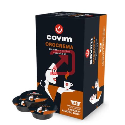 Кафе капсула Covim Ora Orocrema 48 бр., съвместими с A Modo Mio
