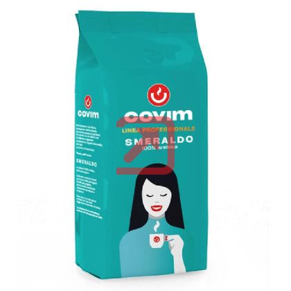 Кафе Covim Smeraldo, на зърна, 1 kg