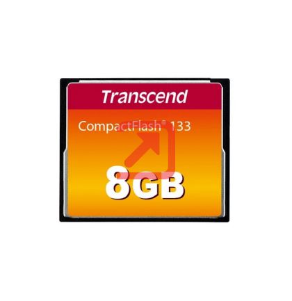 Памет Transcend 8GB, CF Card, MLC, 133X