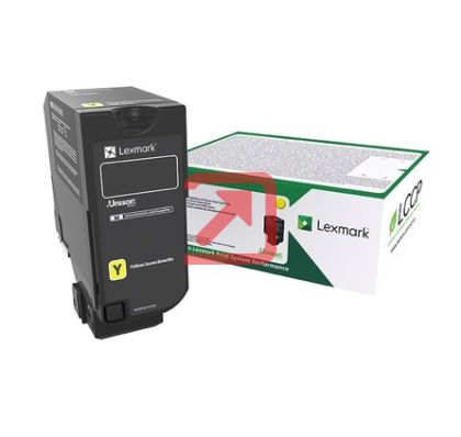 Консуматив Lexmark 75B20Y0 CS728, CS/CX727 Yellow Return Programme 10K Toner Cartridge