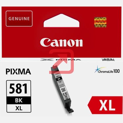 Консуматив Canon CLI-581 XL BK + Canon Plus Glossy II PP-201, 10x15 cm, 100 sheets