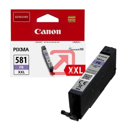 Консуматив Canon CLI-581 XXL PB + Canon Plus Glossy II PP-201, 10x15 cm, 100 sheets