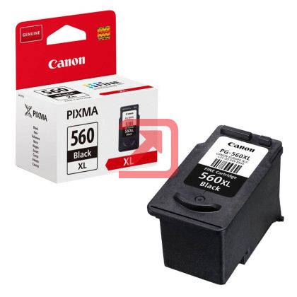 Консуматив Canon PG-560XL BK + Canon Plus Glossy II PP-201, 10x15 cm, 100 sheets