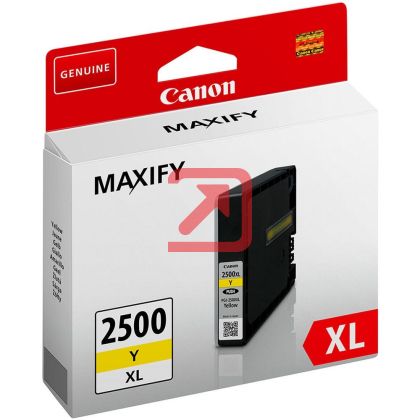 Консуматив Canon PGI-2500XL Y + Canon Plus Glossy II PP-201, 10x15 cm, 100 sheets