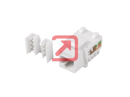 Конектор Lanberg keystone module RJ45 90° UTP CAT.5e