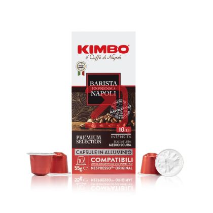 Кафе капсула Kimbo Barista Espresso Napoli 10 бр., съвместими с Nespresso