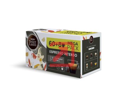 Кафе капсула NESCAFE® Dolce Gusto® Espresso Intenso 68 бр.