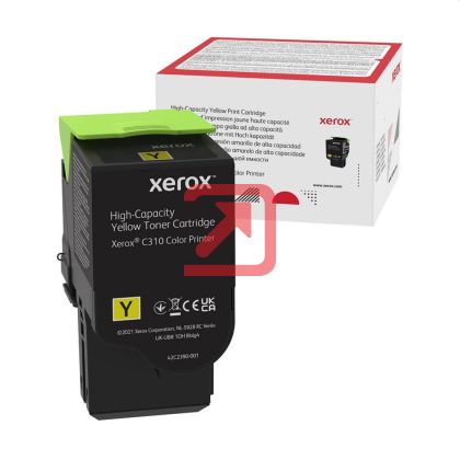 Консуматив Xerox High capacity toner Yellow 5500 page C310/C315