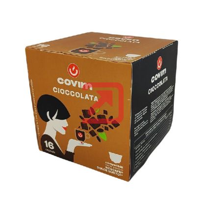 Кафе капсула Covim Cioccolata 16 бр., съвместими с Dolce Gusto