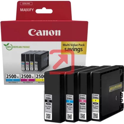 Консуматив Canon PGI-2500XL BK/C/M/Y Multi Pack