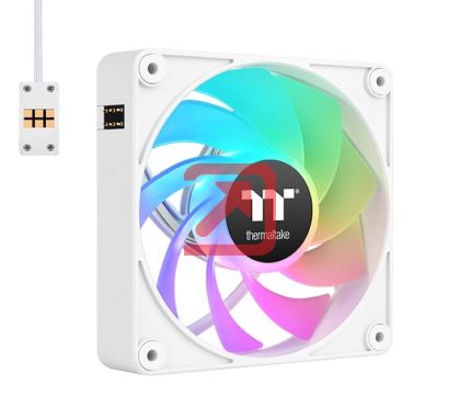 Вентилатор Thermaltake CT140 EX Reverse ARGB Sync PC Cooling Fan 3 Pack Magnetic Connect White