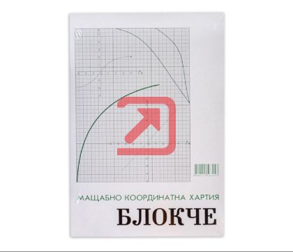 Блокче с милиметрова хартия Multiprint A4, 20 листа