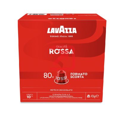 Кафе капсула Lavazza Qualita Rossa 80 бр., съвместими с Nespresso