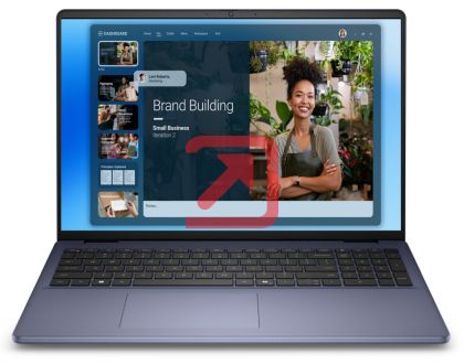 Лаптоп Dell 16 DC16251, Intel Core 7 150U (10 cores, up to 5.4 GHz), 16.0" FHD+(1920x1200) AG 300nits, 32GB, 2x16GB, DDR5, 5200MT/s, 1TB M.2 PCIe, Intel Graphics, Cam, FPR, Wi-Fi 6E, Backlit Kb, Ubuntu, Midnight Blue, Aluminium,3Y PS