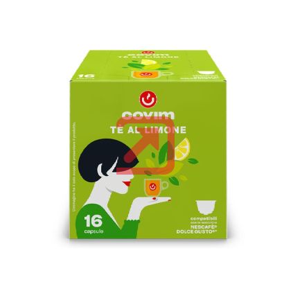 Кафе капсула Covim TE 16 бр., съвместими с Dolce Gusto