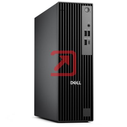 Настолен компютър Dell Pro Slim QCS1250, Intel Core Ultra 7 265 vPro (13 TOPS NPU, 20cores, up to 5.3GHz), 16GB: 1x16GB, DDR5, up to 5600 MT/s, 512GB SSD TLC, Integrated Graphics, Bulgarian Keyboard&Mouse, 180W, Ubuntu, 3Y PS