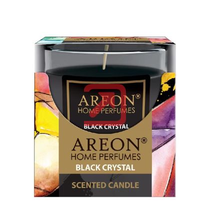 Ароматна свещ Ареон Черен Кристал 120 g