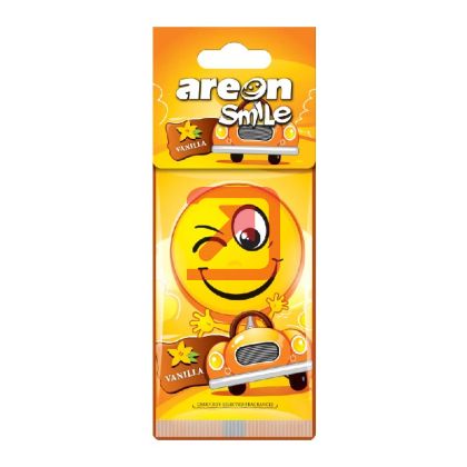 Ароматизатор за кола Ареон Smile Ванилия, хартиен