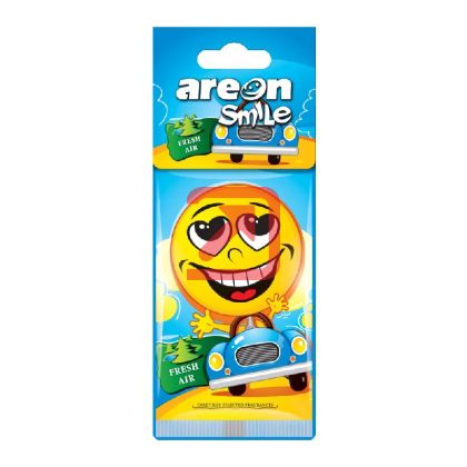 Ароматизатор за кола Ареон Smile Свеж Въздух, хартиен