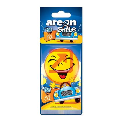Ароматизатор за кола Ареон Smile Нова Кола, хартиен