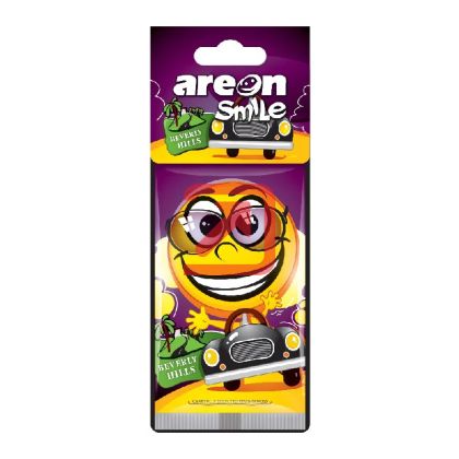 Ароматизатор за кола Ареон Smile Бевърли Хилс, хартиен