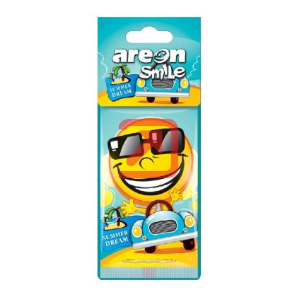 Ароматизатор за кола Ареон Smile Лятна Мечта, хартиен