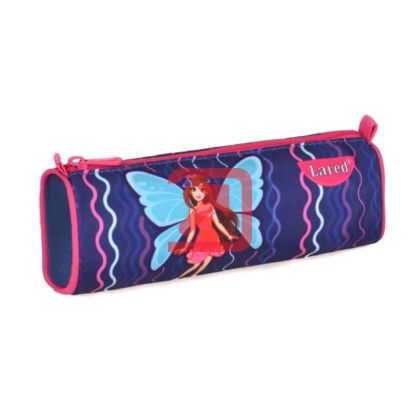 Несесер Lared Фея Без пълнеж, цилиндър с един цип 21.5x6x6 cm