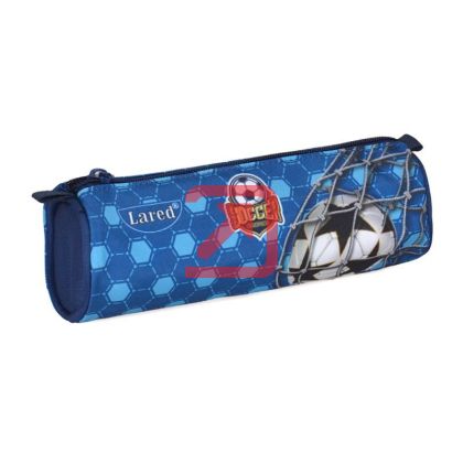 Несесер Lared Футбол Без пълнеж, цилиндър с един цип 21.5x6x6 cm