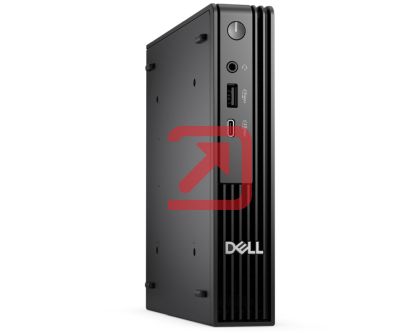 Настолен компютър Dell Pro Micro QCM1250, Intel Core Ultra 5 235 (13 TOPS NPU, 14 cores, up to 5.0GHz), 16 GB: 1 x 16 GB, DDR5, up to 5600 MT/s, 512GB SSD, Integrated Graphics, Wi-Fi 6E, Bulgarian Keyboard&Mouse, 90W, Win 11Pro, 3Y PS
