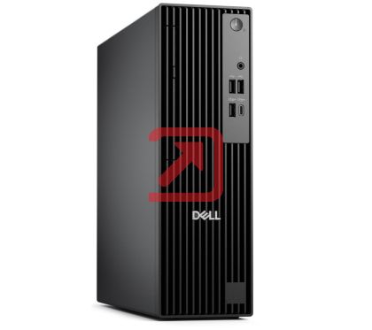 Настолен компютър Dell Pro Slim QCS1255, AMD Ryzen 7 8700G (16 TOPS NPU, 8 cores, up to 5.1GHz), 16 GB: 2 x 8 GB, DDR5, up to 4800 MT/s, 512GB SSD, Integrated Graphics, Wi-Fi 6, Bulgarian Keyboard&Mouse, 180W, Ubuntu, 3Y PS