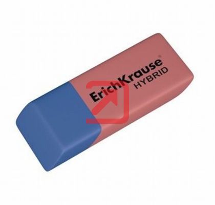 Гума Erich Krause Правоъгълна, за молив и мастило 55x19x9 mm
