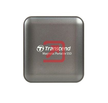 Твърд диск Transcend 2TB, External SSD, ESD420C, USB 20Gbps, Type C, Magsafe, Iron Gray