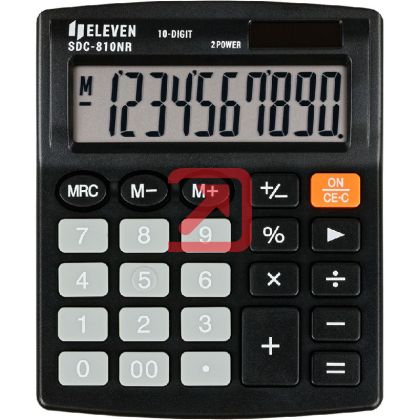 Калкулатор Eleven SDC 810N Настолен, 10-разряден