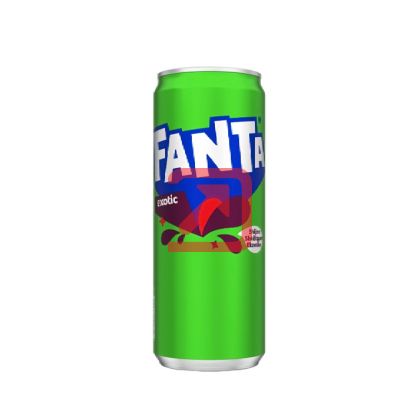 Fanta Exotic 0.33 l кен, 24 броя в стек