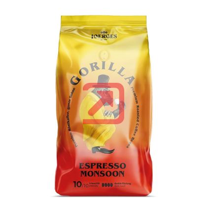 Кафе Gorilla Espresso Monsoon, на зърна, 1 kg