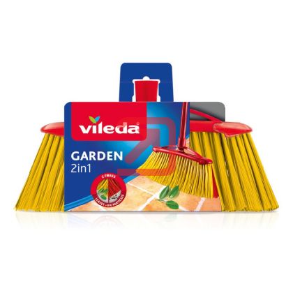 Четка за двор Vileda Garden 2в1 конус