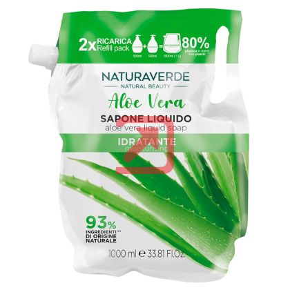 Течен сапун  Naturaverde Aloe Vera, Пълнител 1 l