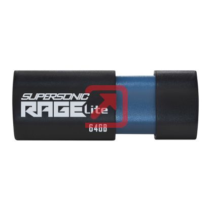 Памет Patriot Supersonic Rage LITE USB 3.2 Generation 1 64GB