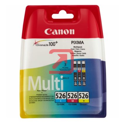 Консуматив Canon CLI-526 C/M/Y Pack