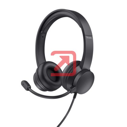 Слушалки TRUST Ayda PC Headset