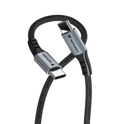 Кабел Verbatim Sync & Charge USB-C to USB-C 60W 120 cm