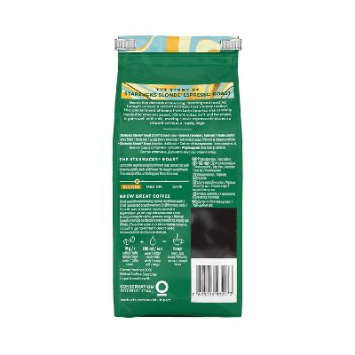 Кафе Starbucks Blonde Espresso Roast, на зърна, 2x200 g