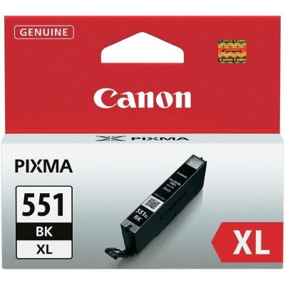 Консуматив Canon CLI-551XL BK + Canon Plus Glossy II PP-201, 10x15 cm, 100 sheets