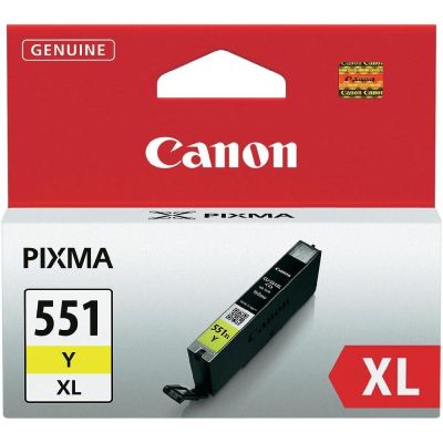 Консуматив Canon CLI-551XL Y + Canon Plus Glossy II PP-201, 10x15 cm, 100 sheets