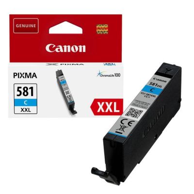 Консуматив Canon CLI-581 XXL C + Canon Plus Glossy II PP-201, 10x15 cm, 100 sheets