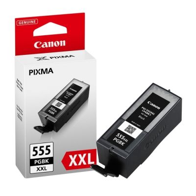 Консуматив Canon PGI-555XXL PGBK + Canon Plus Glossy II PP-201, 10x15 cm, 100 sheets