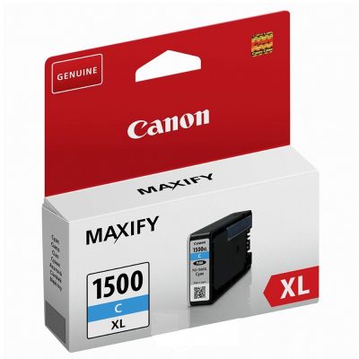 Консуматив Canon PGI-1500XL C + Canon Plus Glossy II PP-201, 10x15 cm, 100 sheets + Canon Plus Glossy II PP-201, 10x15 cm, 100 sheets
