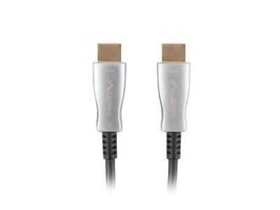 Кабел Lanberg HDMI M/M v2.0 cable 50m optical black aoc