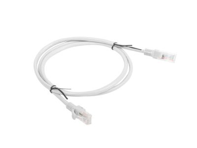 Кабел Lanberg patch cord CAT.5E 1m, grey